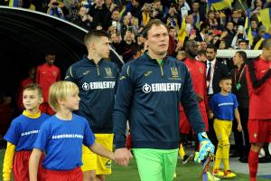 Пятов встановив рекорд за кількістю матчів за збірну України серед воротарів