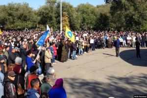 В Калмыкии снова протестовали против назначения соратника Захарченко главой администрации столицы