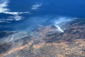 Астронавт NASA опублікував знімки пожеж у Каліфорнії з космосу