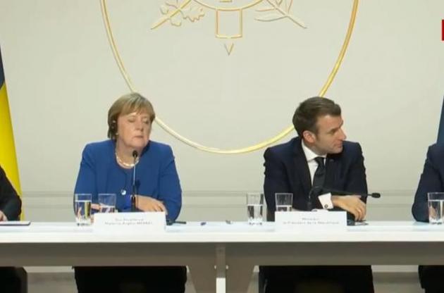 Меркель назвала три главных достижения нормандского саммита