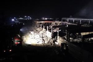 Пожар на масличном заводе в Днепре полностью разрушил склад с шротом