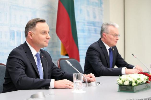Президенты Польши и Литвы высказались за сохранения санкций против России