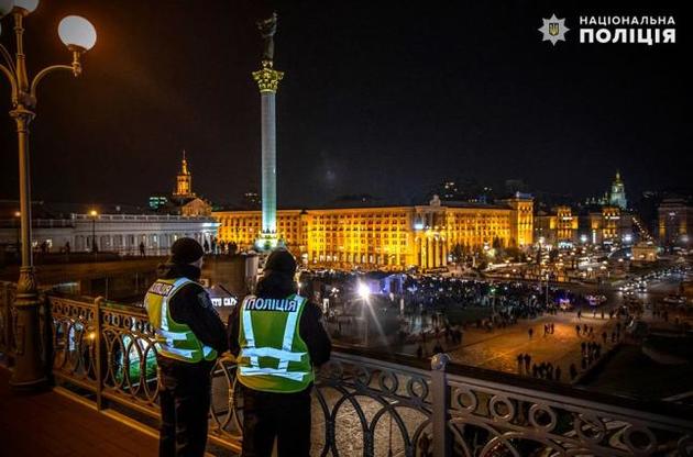 Полиция подсчитала количество участников вече на Майдане Независимости