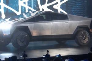 Tesla представила бронированный пикап Cybertruck