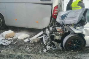 В Словакии в аварии с участием 20 автомобилей пострадали пятеро украинцев – СМИ