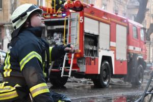 Пожар в Одессе: спасатели разбирают завалы
