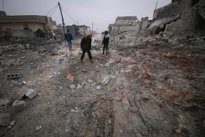 Фоторепортаж израильского агентства после бомбардировок Сирии