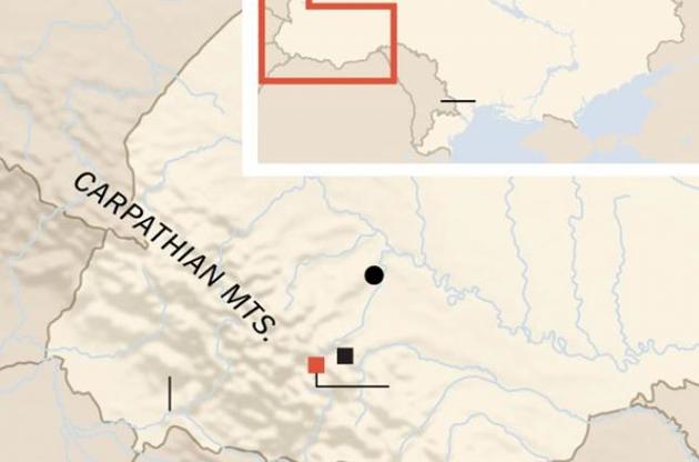 Карту України в The New York Times опублікували без Криму