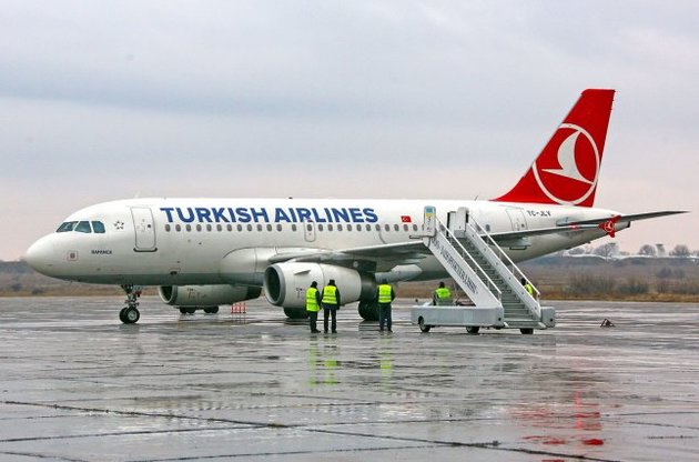Турецька авіакомпанія призупинила польоти в Україну