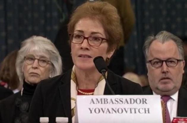 Экс-посол США в Украине Мари Йованович ушла с дипломатической службы