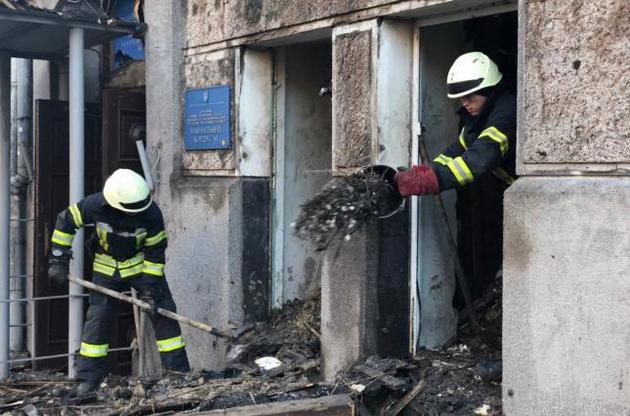 Пожежа в Одесі: у будівлі може обрушитися перекриття другого поверху