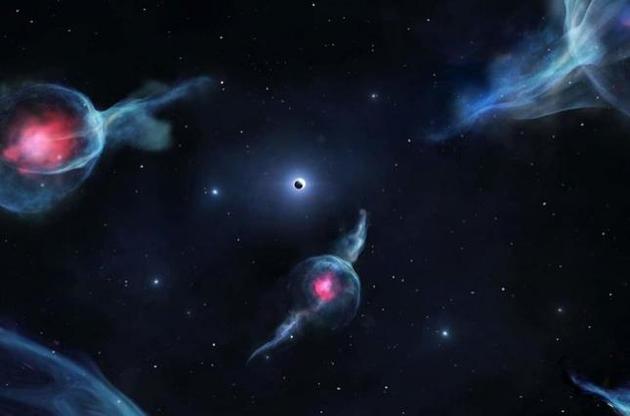 Астрономы обнаружили необычные объекты рядом с черной дырой в центре Млечного Пути