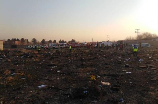 На місці катастрофи українського літака в Тегерані знайшли бортові самописці — ЗМІ
