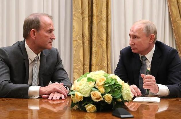 Медведчук в Росії зустрівся з Путіним і його міністром – РосЗМІ