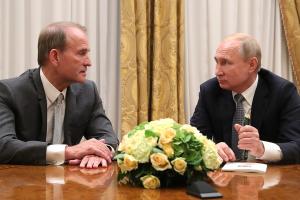 Медведчук в России встретился с Путиным и его министром – РосСМИ