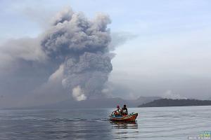 На Філіппінах почав виверження однин з найактивніших у країні вулкан