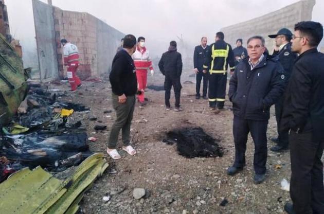 Посольство отредактировало заявление о причинах авиакатастрофы украинского самолета в Иране