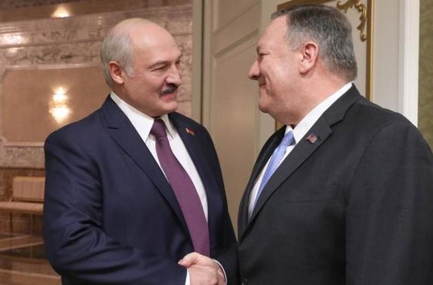 Помпео обсудил с Лукашенко роль США для Донбасса