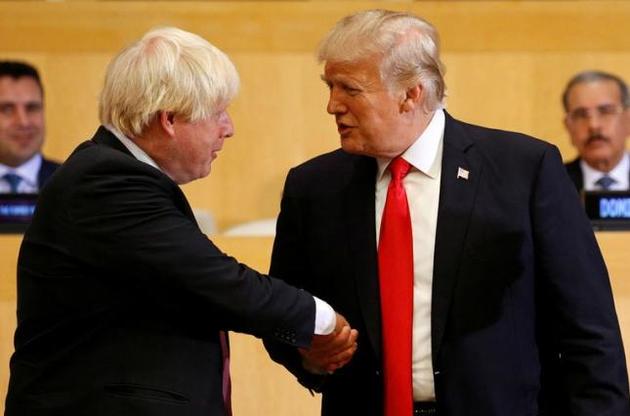 Прем'єр Британії Джонсон закликав Трампа до деескалації ситуації на Сході