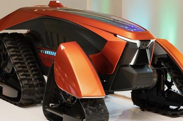 Трактор може сам пересуватися по полях і рисових плантаціях