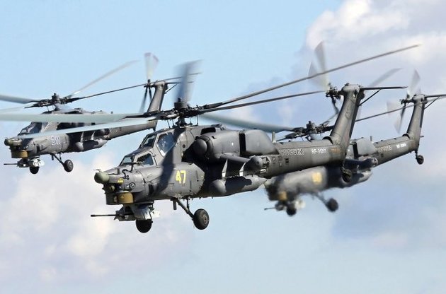У Росії розбився бойовий вертоліт полку, що атакував українські кораблі в Керченській протоці