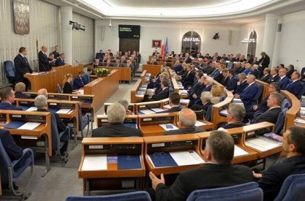 Сенат Польши осудил антипольские заявления властей РФ