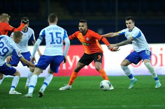 "Шахтар" випереджає "Динамо" на п'ять позицій