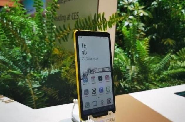 Китайская компания представила смартфон с цветным E-Ink-экраном