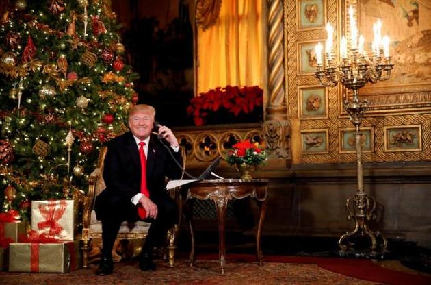 Трамп в новорічну ніч попросив Макрона і Меркель підтримати Україну