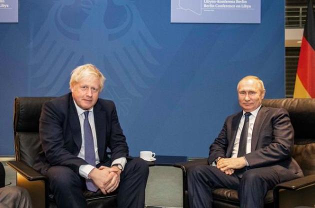 Джонсон указал Путину на невозможность нормализации отношений из-за химатаки в Солсбери