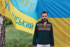 Возле офиса Денисовой требовали наказать виновных в смерти активиста Мирошниченко в Бахмуте