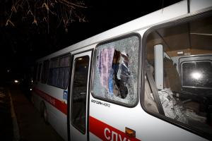 В Новых Санжарах во время протестов пострадали девять человек — МВД