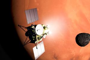 Японія запустить місію для збору ґрунту супутника Марса