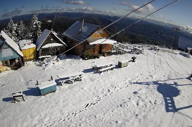 Существует угроза обвала снега на дороги