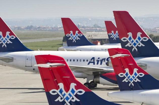 Сейчас Air Serbia летает из Белграда в Киев