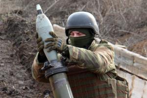 Украинские бойцы провели минометные стрельбы на Приазовье: фоторепортаж