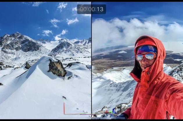 Додаток дозволяє отримати відео з двох камер