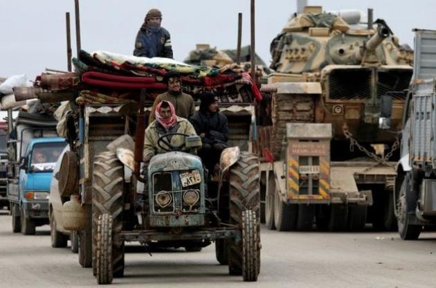 Войска Асада при поддержке российских военных заняли Саракеб на северо-западе Сирии