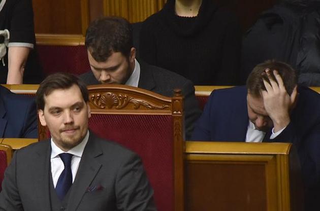 В Офисе президента не нашли заявления Гончарука об отставке