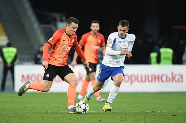 "Динамо" відстає від "Шахтаря" на 14 очок