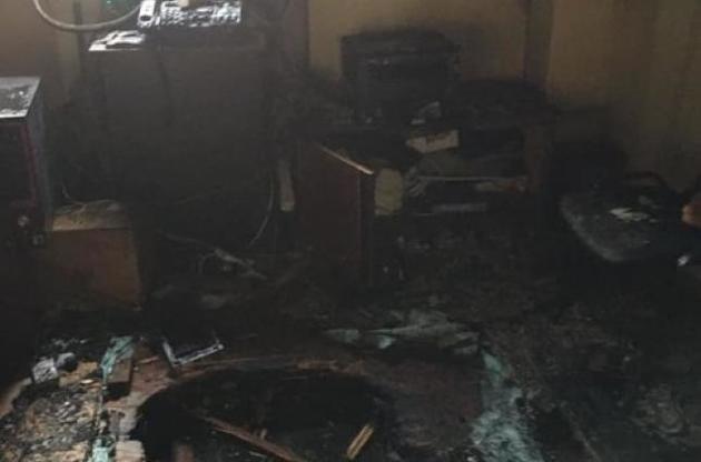 Редакція вигоріла повністю