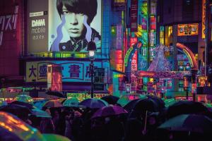 Ночной мир Токио в фотоработах Лиама Вонга