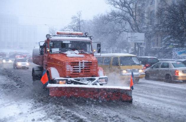 В Киеве завтра может выпасть до 10 сантиметров снега