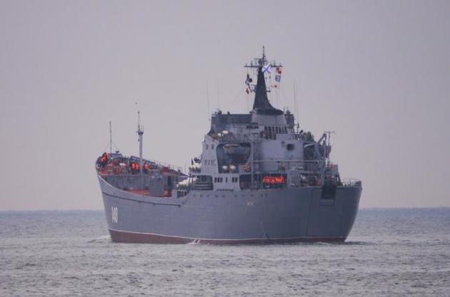 Российский десантный корабль "Орск" участвовал в захвате Крыма — InformNapalm