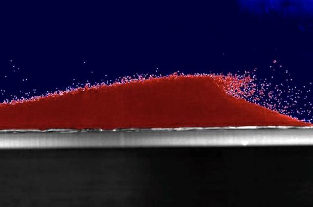 Піщані дюни рухаються узгоджено