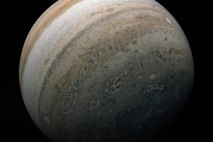 NASA показало новый впечатляющий снимок Юпитера