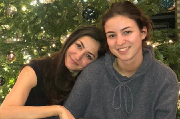 Александра Тимошенко с дочерью Кристиной. Фото из личного архива