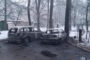 В поселке Коцюбинском подожгли автомобиль депутата Ирпенского горсовета