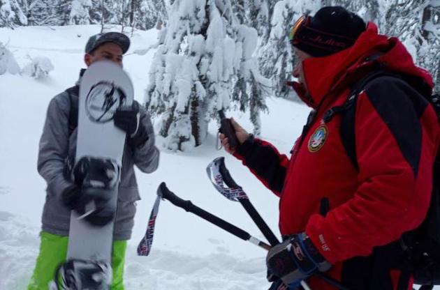 Рятувальники працювали на Драгобраті протягом трьох годин