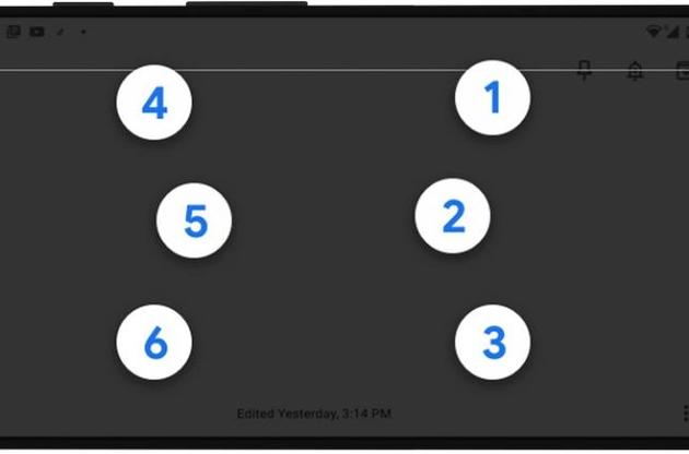 Клавіатура зі шрифтом Брайля вбудована в Android
